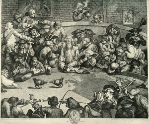 Sport w XVIII wieku, c1720-1764, 1925. autorstwa William Hogarth