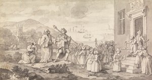 Egerton MS 881, f.165v (welin) autorstwa William Hogarth