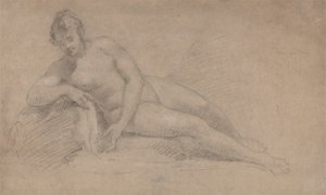 Studium aktu kobiecego autorstwa William Hogarth