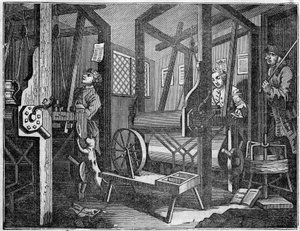 MŁYN WŁÓKIENNICZY autorstwa William Hogarth