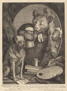 Bruiser autorstwa William Hogarth