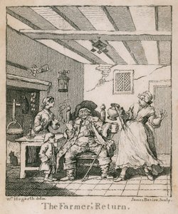 Powrót rolnika autorstwa William Hogarth