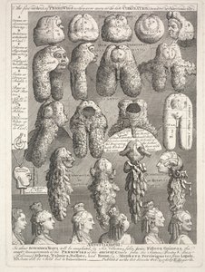 Pięć Zakonów Perriwigów, 15 października autorstwa William Hogarth