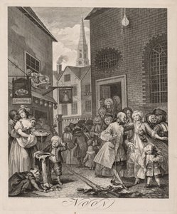 Cztery pory dnia: południe autorstwa William Hogarth