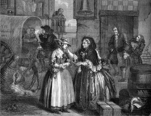 Postęp nierządnicy Williama Hogartha autorstwa William Hogarth