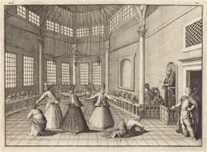 Wnętrze meczetu autorstwa William Hogarth