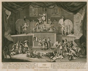 Loteria autorstwa William Hogarth