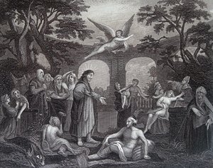 Basen Bethesdy autorstwa William Hogarth