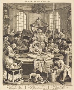 Nagroda za okrucieństwo autorstwa William Hogarth