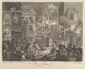 The Times, tablica 1 autorstwa William Hogarth