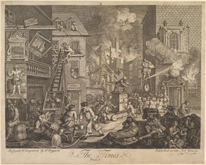 The Times, tablica 1 autorstwa William Hogarth