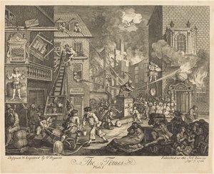 The Times, pl.1 autorstwa William Hogarth