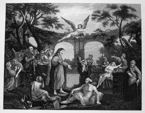 Basen Bethesda autorstwa William Hogarth
