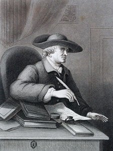 Thomas Morell (1703 1784) Angielski librecista, badacz muzyki klasycznej Williama Hogartha autorstwa William Hogarth