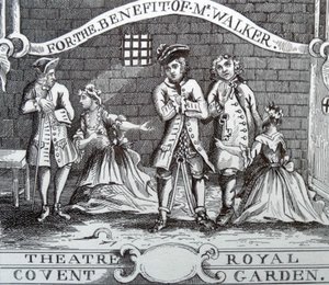 Lippu Theatrepolish-tapahtumaan autorstwa William Hogarth