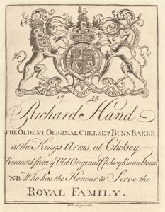 Arkusz handlowy dla: Richard Hand, najstarsza oryginalna Chelsey Bunn Baker w King
