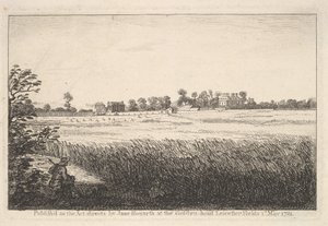 Widok Ranbys House, 1 maja 1781 r. autorstwa William Hogarth