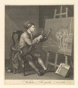 William Hogarth, sierżant malarz do Jego Królewskiej Mości, 1764. autorstwa William Hogarth
