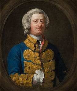 William James autorstwa William Hogarth
