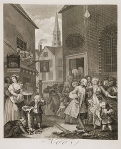 pl: Cztery pory dnia: Południe autorstwa William Hogarth