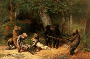 Gra o myśliwego, 1880