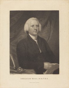 Abraham Rees autorstwa William Holl I after John Opie