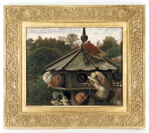 Święto św. Swithina lub Gołębnika, 1866-75 autorstwa William Holman Hunt