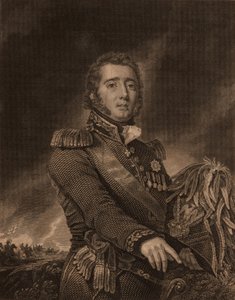 Portret Gregora MacGregora 1786-1845, 1822. autorstwa William Home Lizars