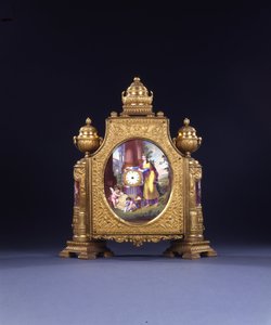 Zegar kominkowy Jerzego III autorstwa William Hopkins Craft
