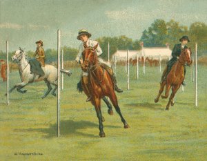 Wyścigi historyczne i współczesne, wyścigi gięcia (chromolitho)