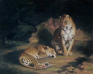 Para lampartów, 1845