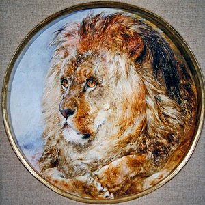 Portret lwa autorstwa William Huggins