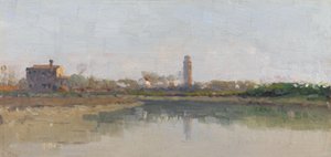 Wenecka wyspa z laguny autorstwa William Hulton