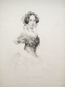 Klara Novello autorstwa William Humphreys