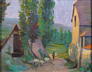 Wieczorne Pastwisko autorstwa William Ireland