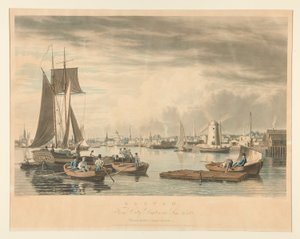 Boston / Z City Point w pobliżu Sea Street autorstwa William James Bennett