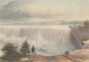 Niagara Falls from the Table Rock, opublikowana w 1840 r.
