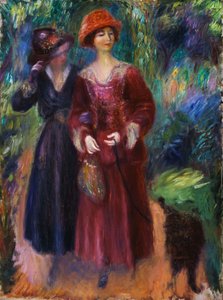 Spacer po parku autorstwa William James Glackens