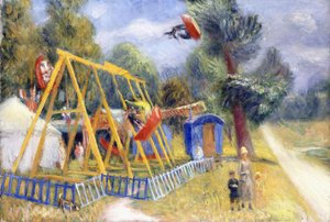 Jarmark Francuski, ok. 1927 (olej na płótnie)