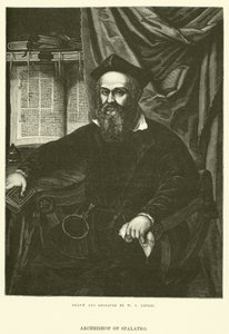 Arcybiskup Spalatro autorstwa William James Linton