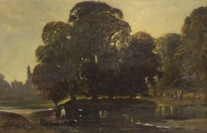 Widok Eton i Fellows Eyot