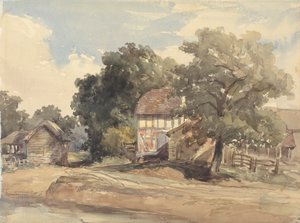 Budynki gospodarcze autorstwa William James Muller