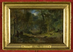 Dolina Słowika, ok. 1831 (olej na płótnie) autorstwa William James Muller