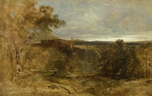 Tivoli - Szkic, c.1835 (olej na płótnie)