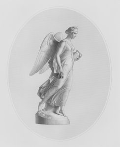 Aurora, ryty W Roffe z posągu J Gibsona, RA, w posiadaniu pani Henry Sandbach (grafika)