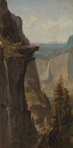 Wodospad Yosemite, z Glacier Point, 1879.