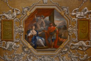 Sufit Galerii Królewskiej, Pałac Kensington autorstwa William Kent