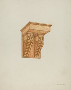 Detal architektoniczny (wsporniki ścienne)