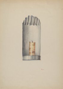 Świecznik, ok. 1940. autorstwa William Kieckhofel