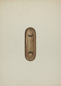 Detal, Front konfesjonału, 1937. autorstwa William Kieckhofel
